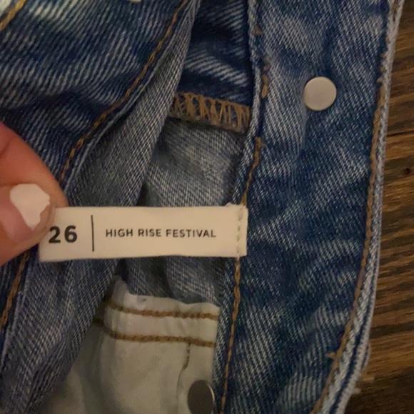 PacSun High Rise Festival Jean Shorts - Picture 8 of 9